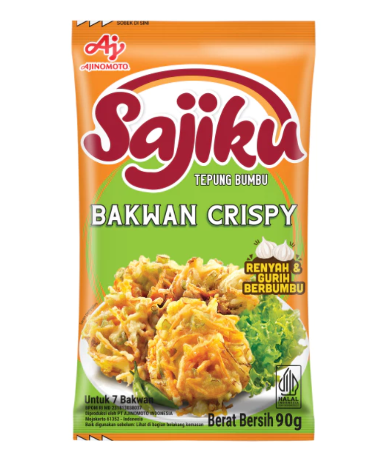 Sajiku Tepung Bumbu Bakwan Crispy 90g