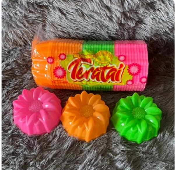 Cetakan Kue/Puding/Bolu/Talam/Agar Teratai (1 pack @12 pcs)