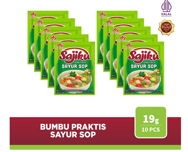 Sajiku Bumbu Praktis Sayur Sop 19G (10pcs)