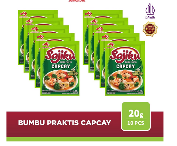 Sajiku Bumbu Praktis Capcay 20G (10pcs)
