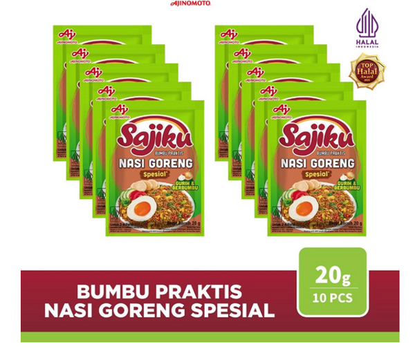 Sajiku Praktis Nasi Goreng Spesial 20G (10pcs)