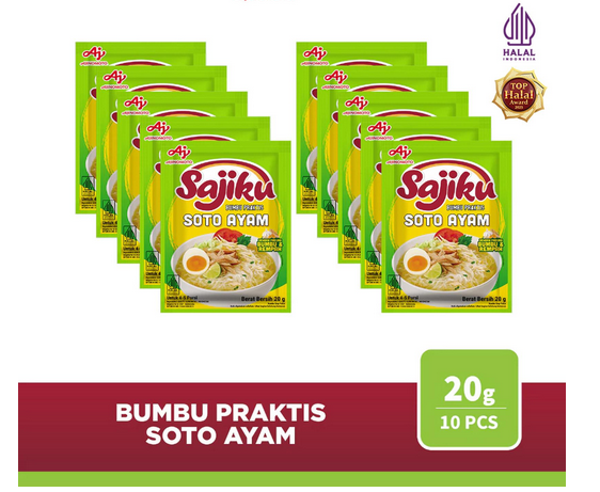 Sajiku Bumbu Praktis Soto Ayam 20G (10pcs)