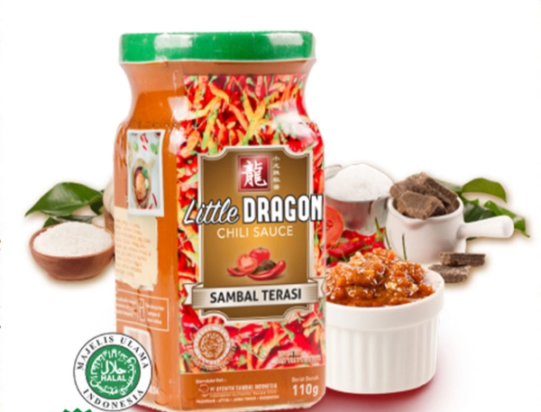 Little Dragon BOTOL - Sambal Terasi 110 G