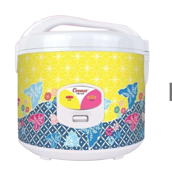 Cosmos CRJ3121AY – Rice Cooker 1.8 Liter 3in1 Amenah Yellow