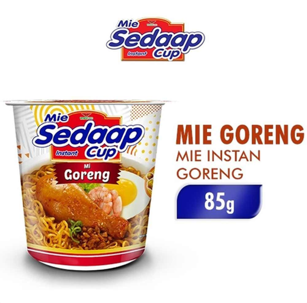 Sedaap mie instant Goreng 85g - CUP