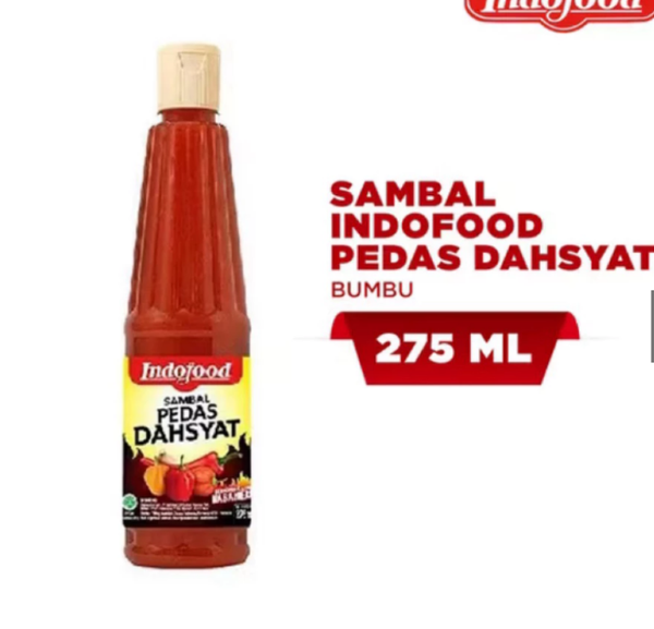 Indofood sambal pedas dahsyat habanero 275ml