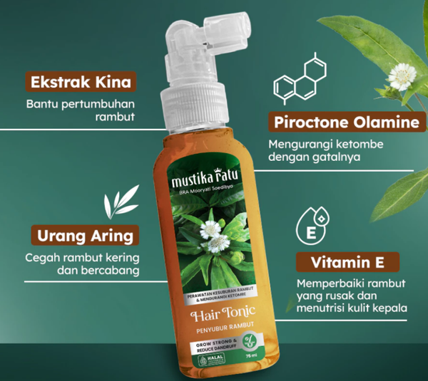 Mustika Ratu Ramuan Penyubur Rambut 75ml