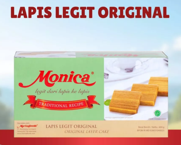 Monica Kue Lapis Legit Original 600g