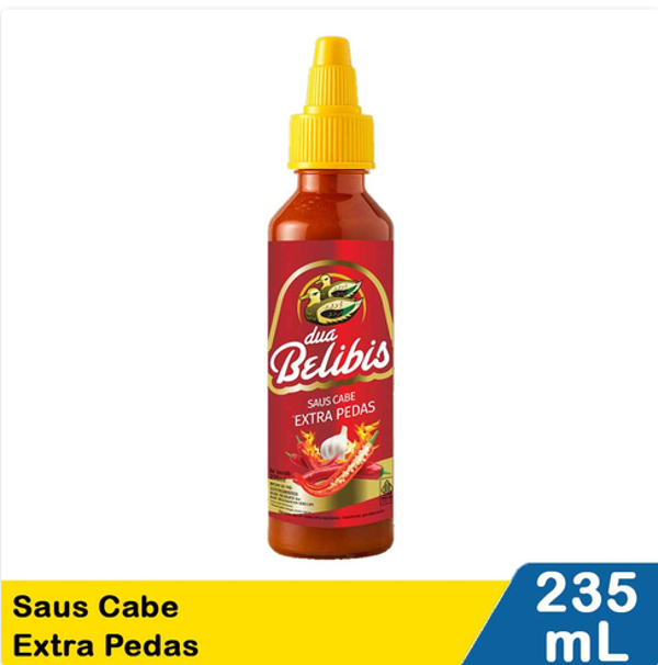 Dua belibis saus cabe extra pedas 235ml