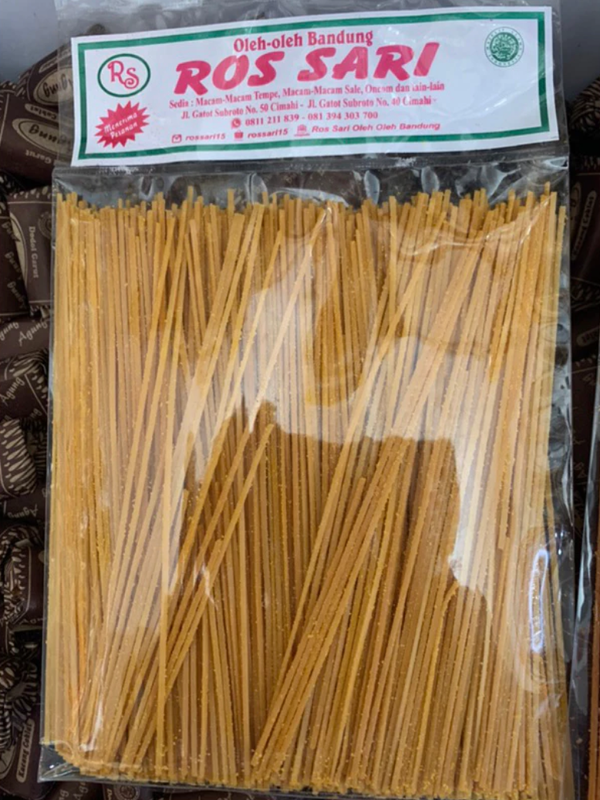 Mie Lidi Asin  Oleh Oleh Bandung 150GR