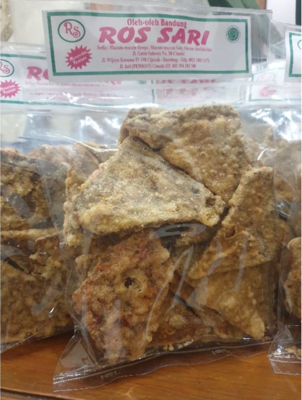 Oncom Goreng 250gr Oleh Oleh Bandung
