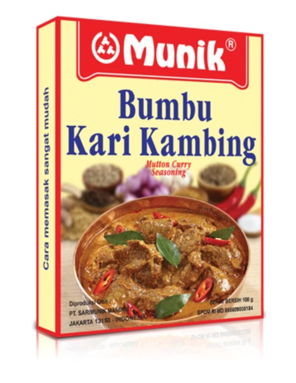 Munik Bumbu Kari Kambing 100 Gram