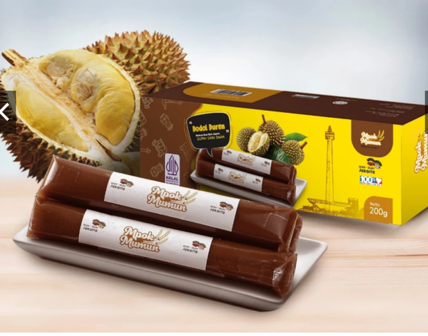 Dodol Durian Asli Khas Betawi Mpok Mumun Oleh Oleh Dari Jakarta 200 gr