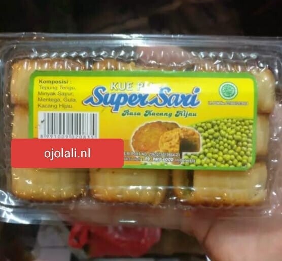 KUE PIA ISI KACANG HIJAU KUPAS -+240gr