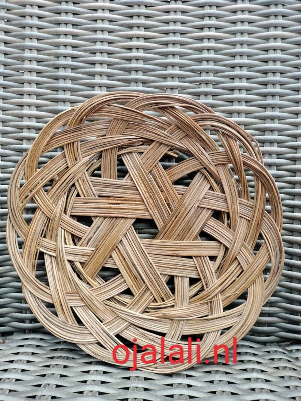 Piring Lidi Rotan