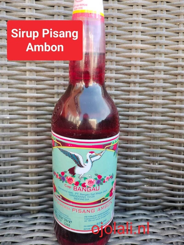 sirup cap bangau berperisa pisang ambon 600 ml
