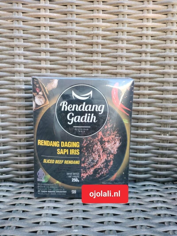 Rendang Gadih - Rendang Daging Sapi Iris 250 g
