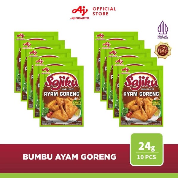 Sajiku Bumbu Praktis Ayam Goreng 24g x10 pcs
