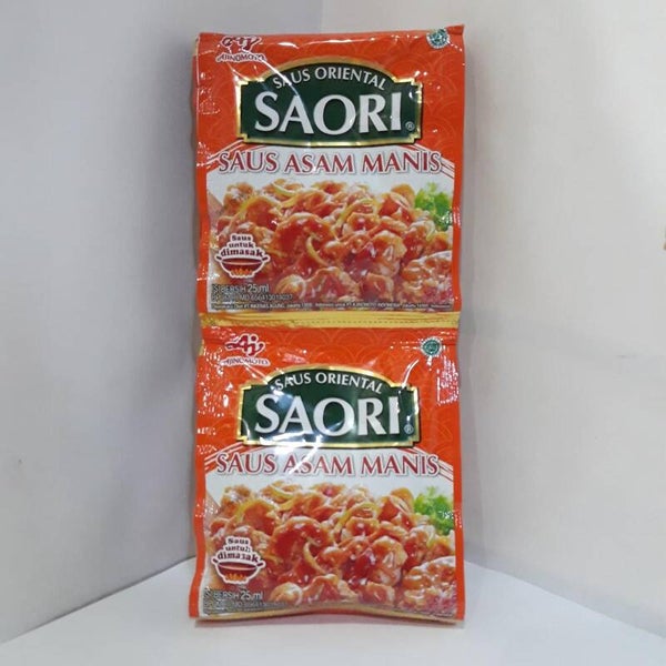 SAORI Saus Oriental Asam Manis 25ML (10pcs)