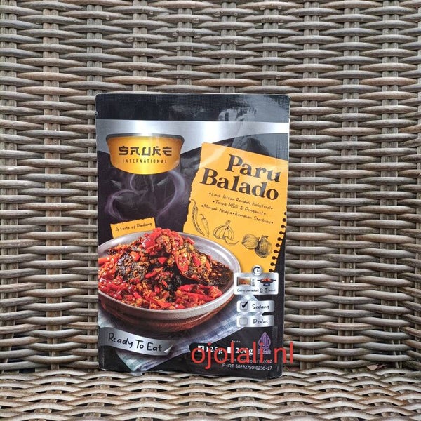 Sauke Paru Balado Pedas (SPICY)  200 g
