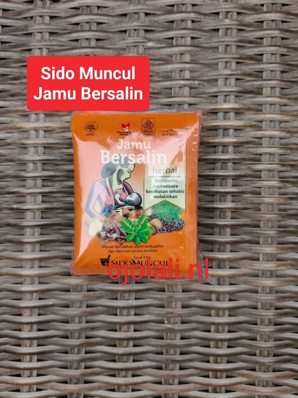 Sido Muncul Jamu Bersalin 10's Herbal - Setelah Melahirkan
