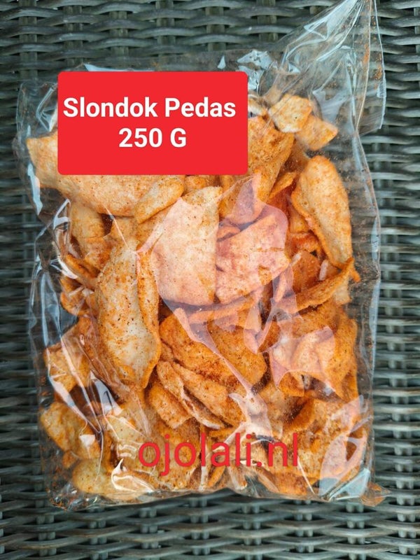 Kerupuk Slondok Pedas 250 G