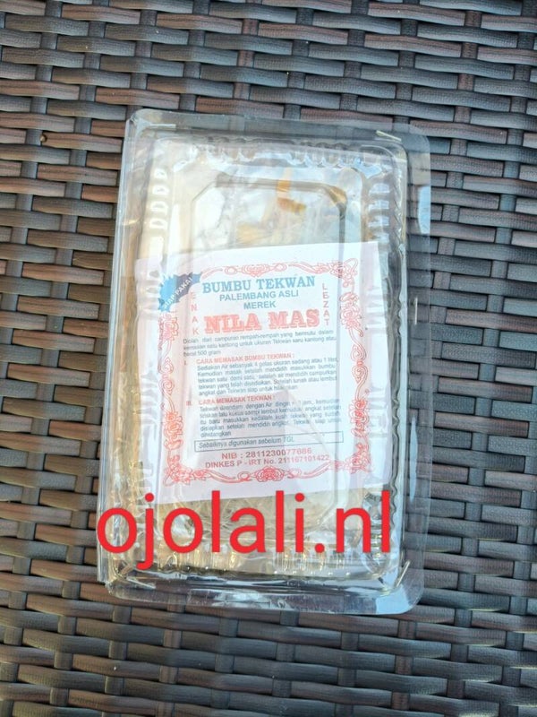 Tekwan kering Palembang ikan tenggiri khas Palembang