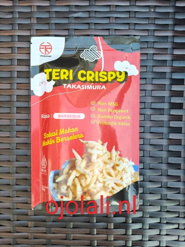 Teri Crispy super 100 gram - BBQ
