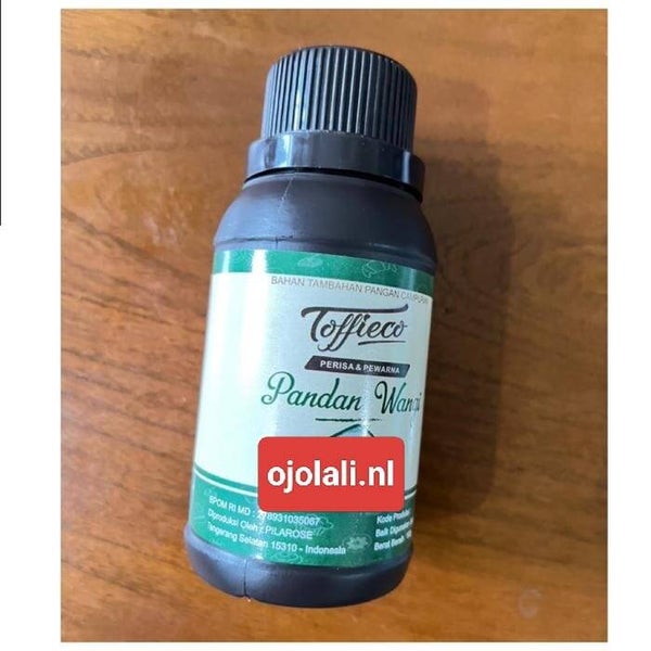Toffieco Pandan Wangi 100 ml