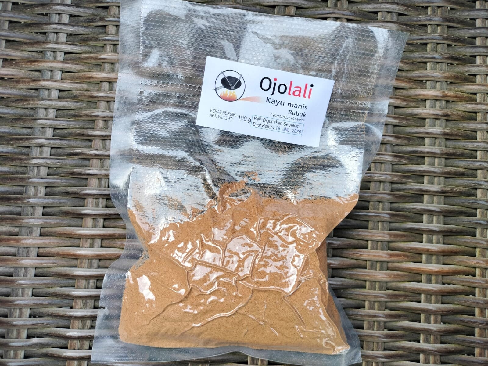 Kayu Manis Bubuk ( Cinnamon Pure Powder ) 100 gram