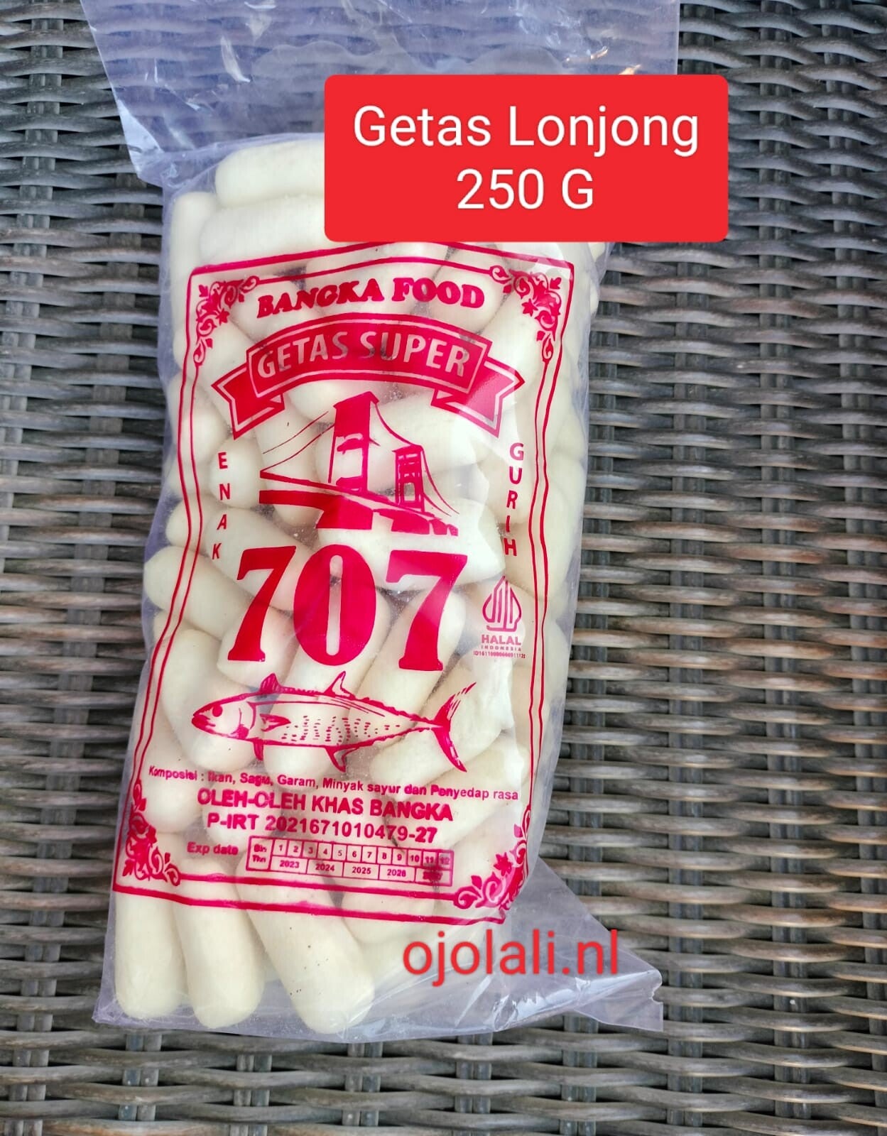 KEMPLANG GETAS LONJONG SUPER 707