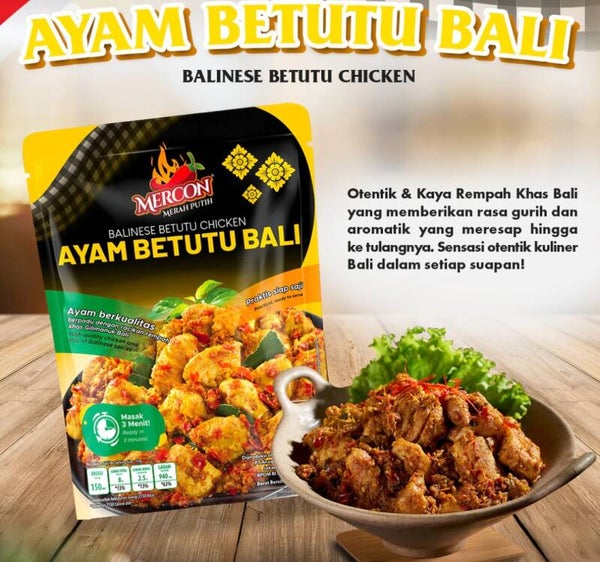 Mercon Merah Putih - Ayam Betutu 150 G
