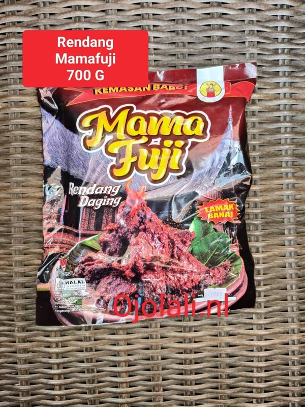 Mamafuji - Rendang Padang Asli 700gr (Ukuran Besar)