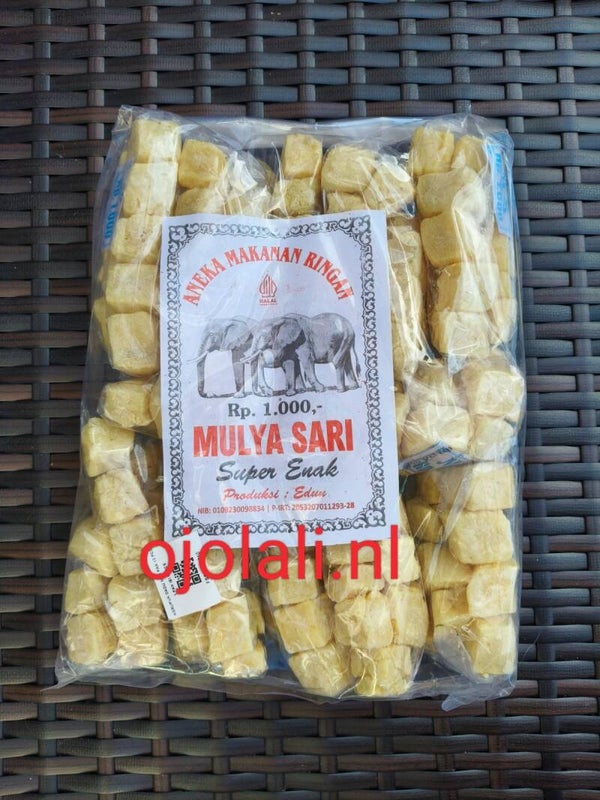 Kerupuk Rambak KOTAK Spesial Cap MULYASARI 1 Pak @ 12 PCS