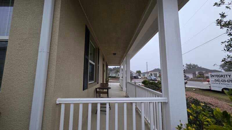 Before - Rotonda West Florida house exterior repaint Integrity Painting