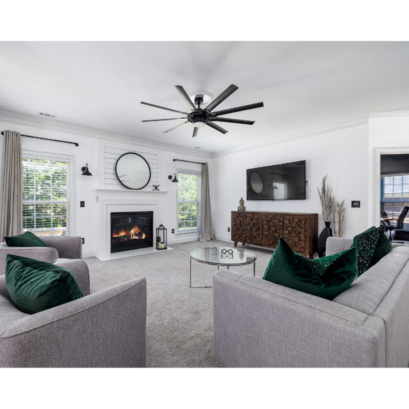 White painted greatroom