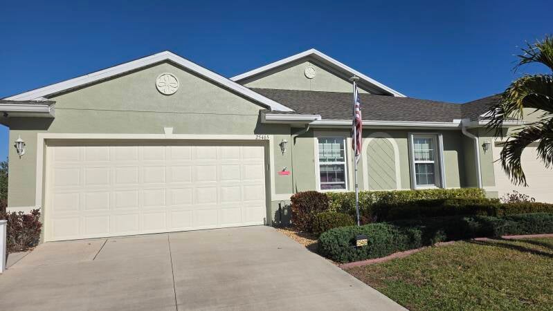Finished house exterior repaint Charlotte County Florida