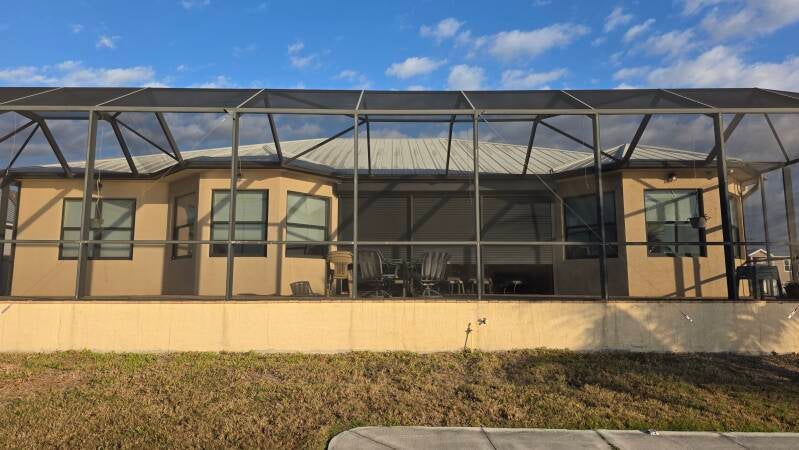 Before exterior house painting Punta Gorda Florida home by Integrity Painting – finished project