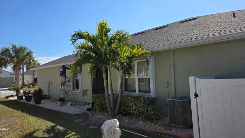Before - Exterior house painting Punta Gorda Florida by Integrity Painting LLC