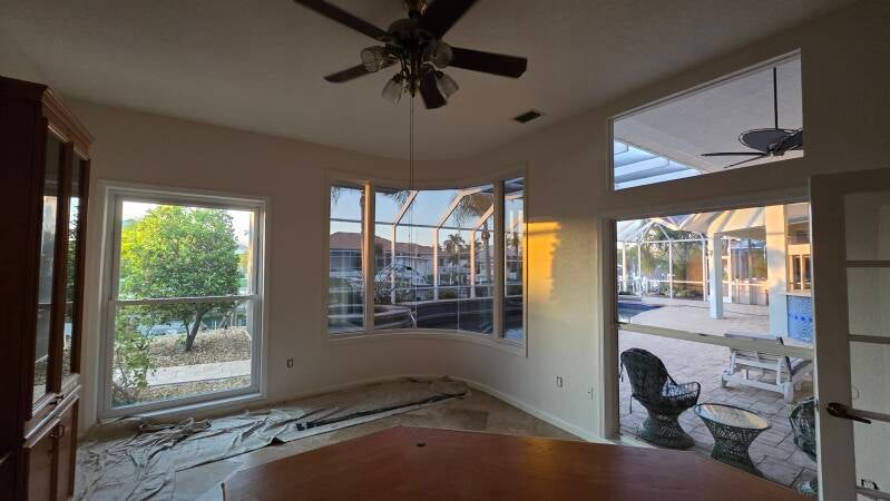 Interior living room painting Punta Gorda IslesFlorida