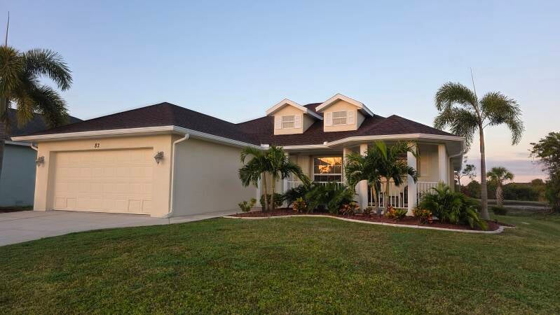 Exterior house painting Punta Gorda FL by Integrity Painting – front  elevation