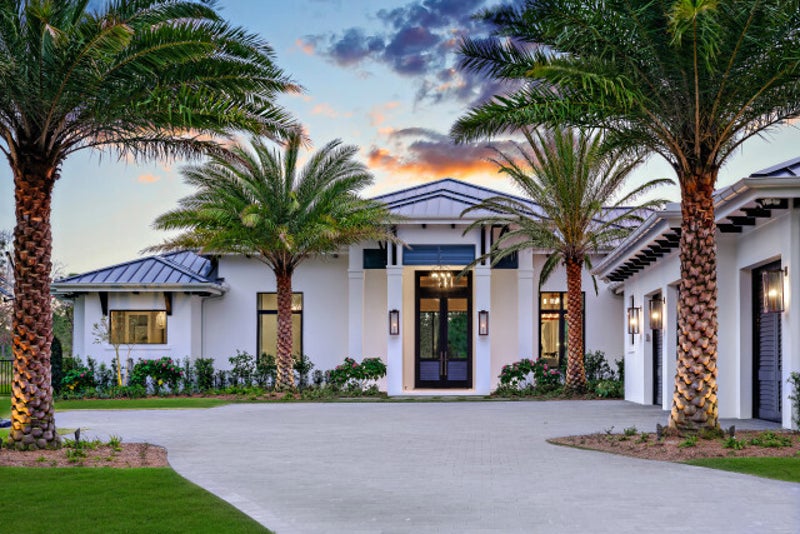 Exterior of Florida Style home
