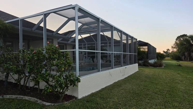 After -Exterior stucco house painting Port Charlotte FL by Integrity Painting