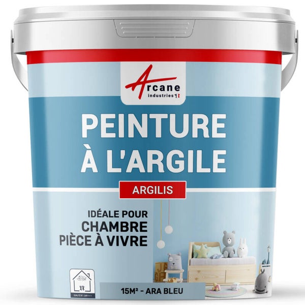 Peinture argile décoration chambre enfant - ARGILIS