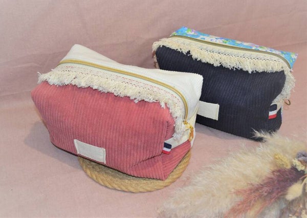 TROUSSE Velours Frange