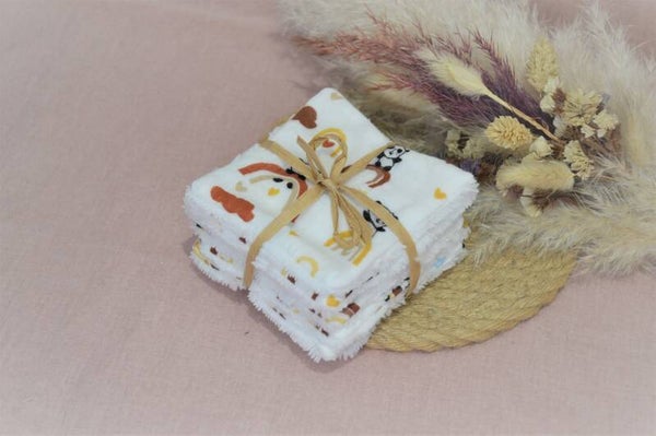 Lingettes Lavables Panda