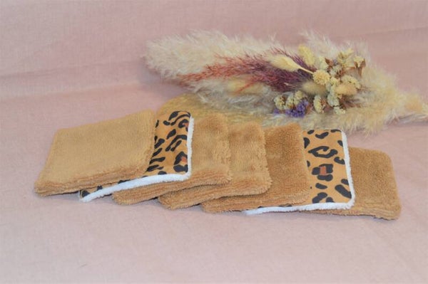 Lingettes Lavables Léopard