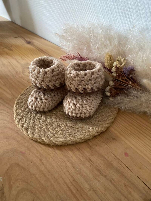 Les Chaussons Beige
