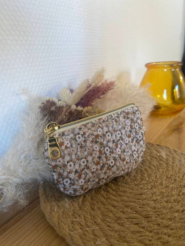Porte-Monnaie Fleurs vintage