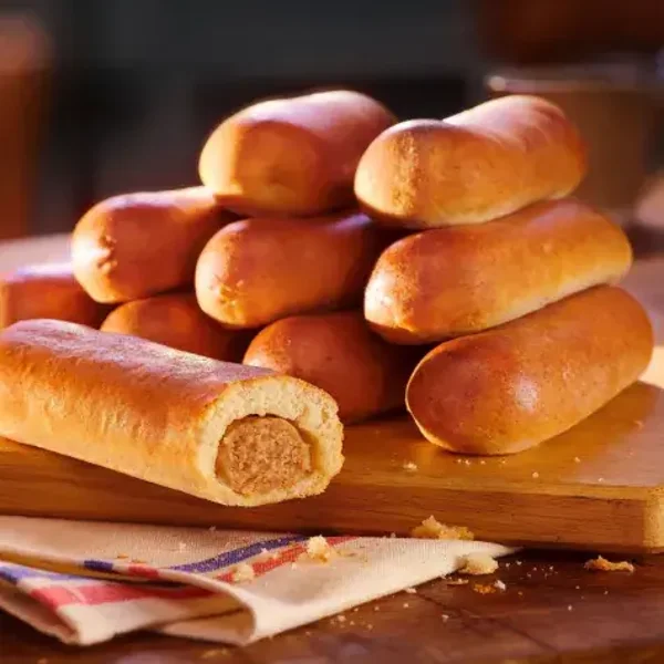 1 zak worstenbroodjes